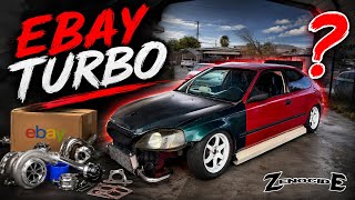 HOW GOOD IS A CHEAP EBAY TURBO KIT? *RESULTS WILL SURPRISE YOU*🤯 Ebay Turbo Kit: Honda Civic Hatch