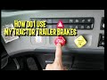 SWIFT⚡ CR ENGLAND. TRACTOR & TRAILER BRAKES. How I use them