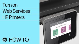 Turn on Web Services on HP Printers | HP Printers | HP Support