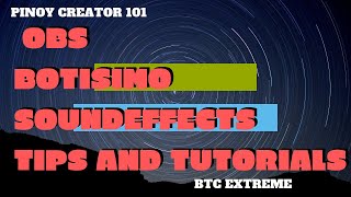 OBS and Botisimo Tutorial for Live Streaming (2019)