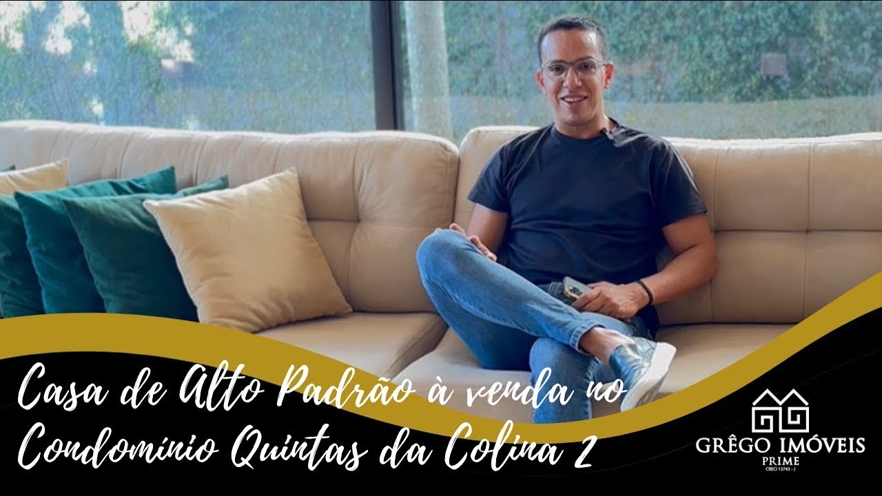 Casa de Alto Padrão à venda no Condomínio Quintas da Colina 2 | CARUARU-PE | GRÊGO IMÓVEIS PRIME