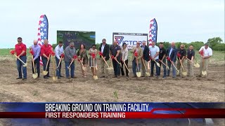 Breaking ground on training facility