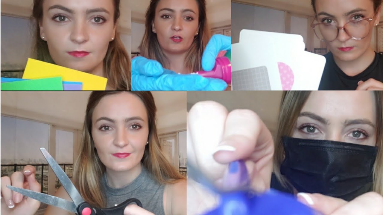 ASMR FASTEST Cranial Nerve Exam, Eye exam, lice check, dentist, haircut