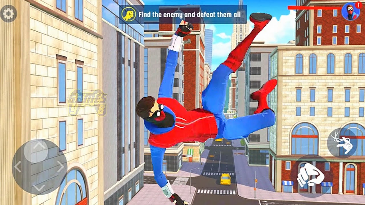 Super Spider Fighting Hero Protect Vice Town Game 2026 - Android Gameplay