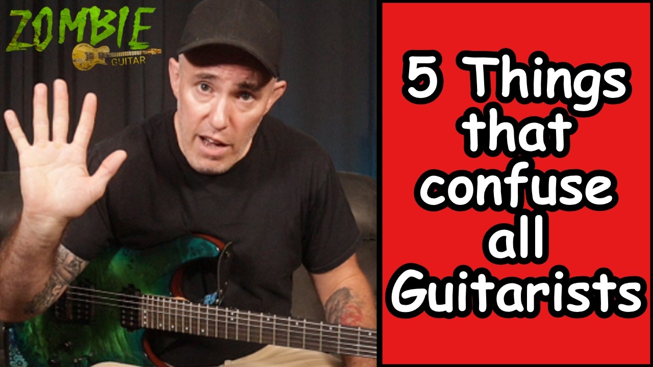 5 Things that Confuse the Living Crap out of Guitarists