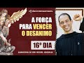 A força para vencer o desanimo | 16º dia da Quaresma de São Miguel Arcanjo 2021 | Instituto Hesed