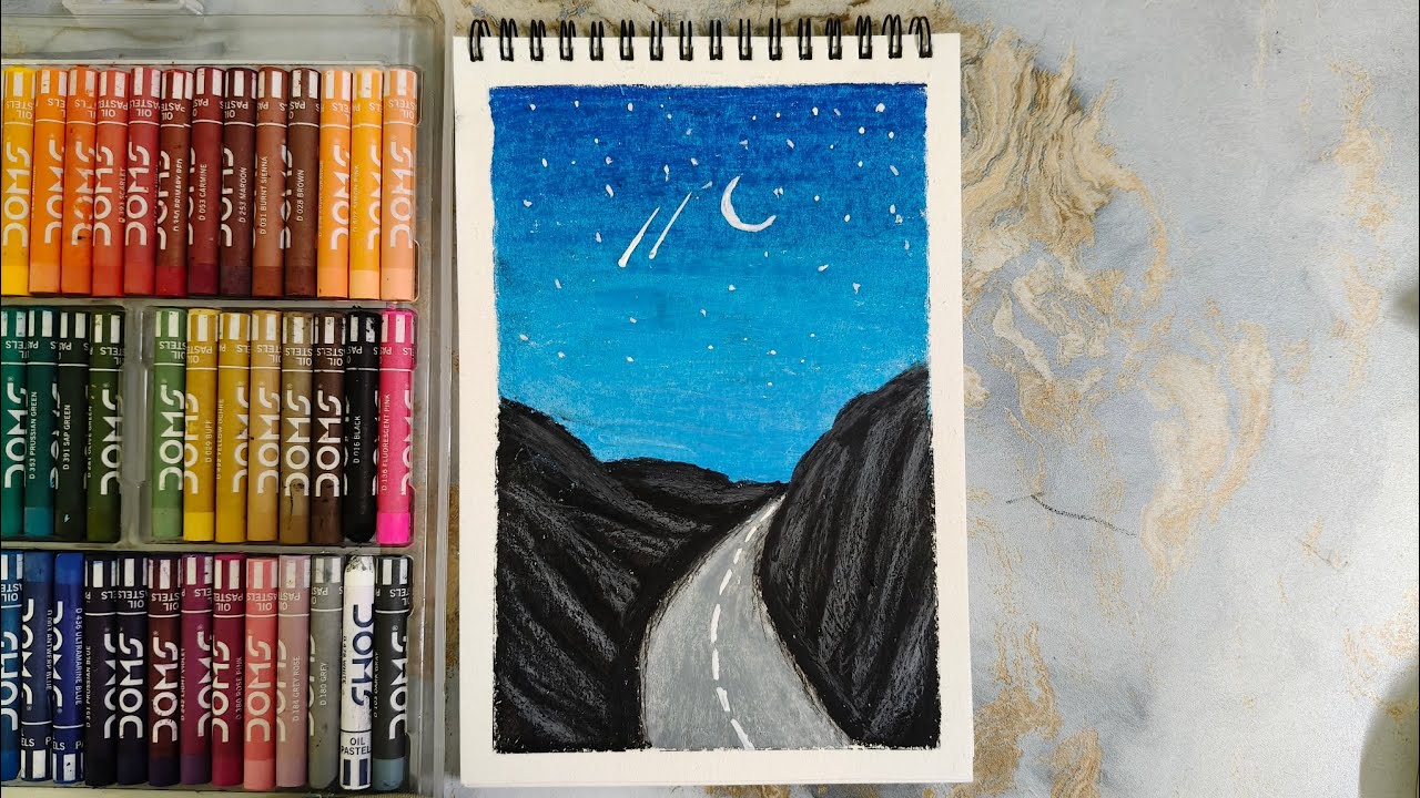 How to draw a nature Drawing || simple Drawing || Easy Drawing 🎨🖌️