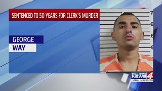Man sentenced to 50 years for killing 7-Eleven clerk