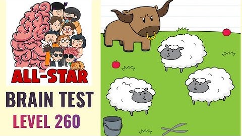 Brain Test All Star Level 260 | Find the hiding rabbit | Walkthrough