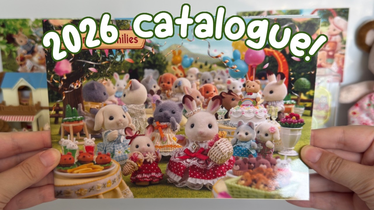flipping through the 2026 UK Sylvanian Families catalogue! - YouTube