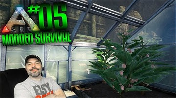 Ark Modded Survival Gameplay - S2 Ep 5 - ARK RESOURCE CROPS MOD!