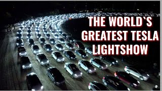 The world's greatest Tesla Lightshow. 5 October 2024 Espoo Finland