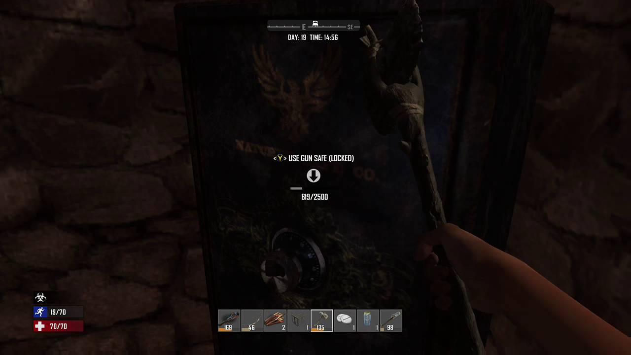 7 days to die episode 51 how to open a locked gun safe part 2 [ xbox