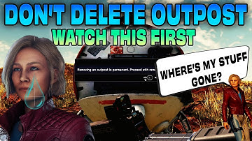 Starfield - How To Remove an Outpost  + What Happens To Stored Items & Gathered Resources