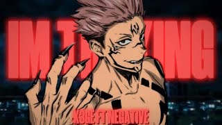 SUKUNA RAP |'I'm The King'| K3SHRIO x Negative [Jujutsu Kaisen]
