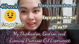 Nsd Or Cs? Duphaston, Gestron And Evening Primrose Experience.