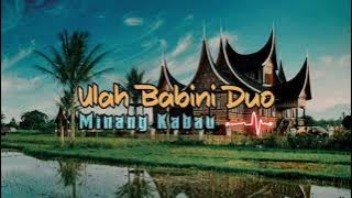 Joget Minang Terbaru - Ulah Babini Duo - Bass Gleer Mantap