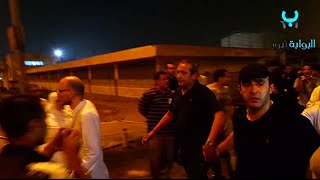 انهيار "احمد السقا " لحظة وصول جثمان "خالد صالح ": عايز اشوفه