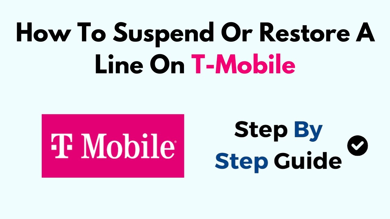 How To Remove A Line On T Mobile