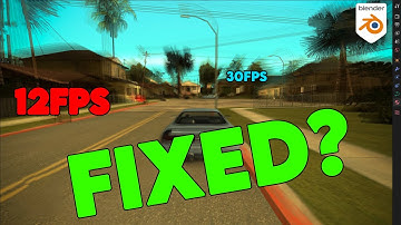 Blender Low FPS With Slow Viewport FIXED?