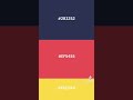 4 of our favourite logo colour combinations #shorts #logocolours #colourtheory