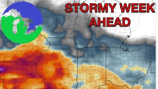 Multiple Rounds of Thunderstorms This Week -Great Lakes Weather
