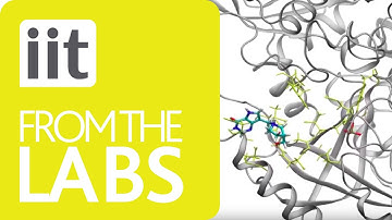 Brain Science - Molecular dynamics simulation of a drug entering into a target protein