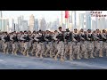 Final rehearsal of the National Day parade at Corniche