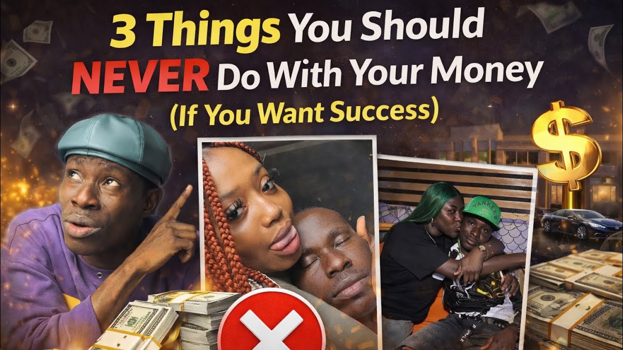 3 things you should never do with your money 💴 - YouTube