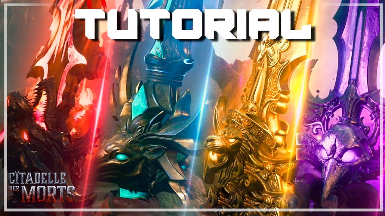 CONSEGUIR TODAS LAS ESPADAS ELEMENTALES EN CITADELLE DES MORTS (TUTORIAL FUEGO, RAYO, VACÍO Y LUZ)