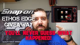 SNAPON ETHOS EDGE GIVEAWAY ANNOUNCEMENT!