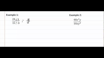 11.1b Reduce Rational Expressions-Review Reducing Fractions