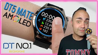 DTNO.1 DT5 MATE AMOLED - Smartwatch economico dall'ottino display che telefona per Android e iPhone