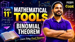 Binomial Theorem | Class 11 Physics | Mathematical Tools |NEET I JEE Main I JEE Advanced