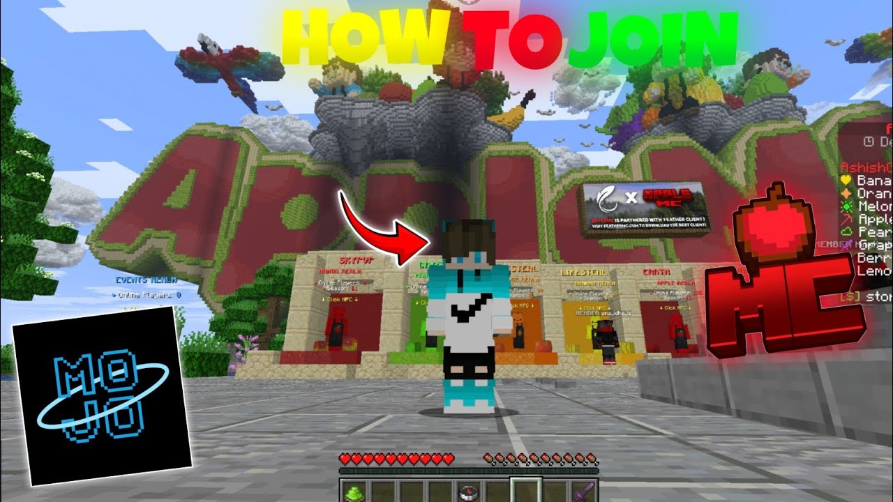 How To Join AppleMC Server in Mojo Launcher 🤯 | Minecraft Java Edition ...