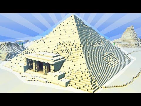 Minecraft ქართულად #1 - დიდი პირამიდა!