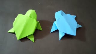 Origami Animal : Cara mudah membuat Kura-kura | Easy Origami