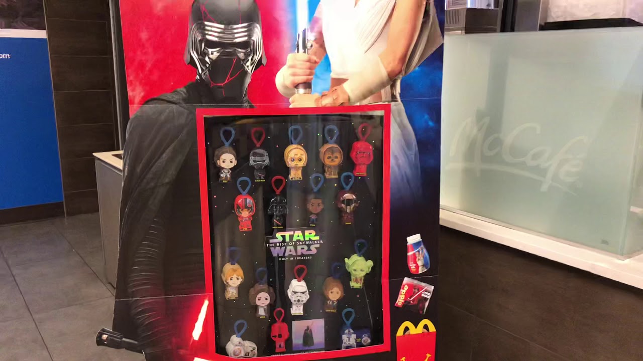 Mcdonald S Happy Meal Toys Star Wars The Rise Of Skywalker Youtube
