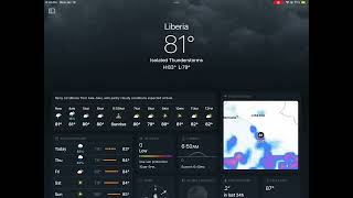 Isolated Thunderstorms (night)