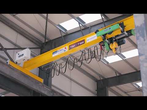 STAHL EGYPT II Installation of 7 Ton Single Girder Overhead Crane II CMCO Corporation
