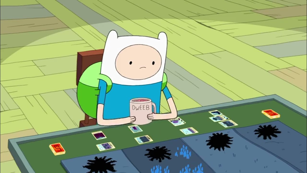 Finn Tricks Jake Into Drinking the "Dweeb" Drink - Adventure Time