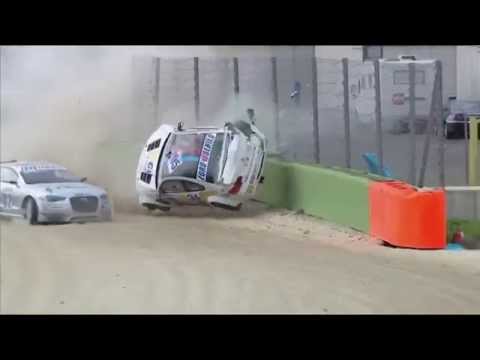 EuroV8 2014 Vallelunga Mugelli Unfall