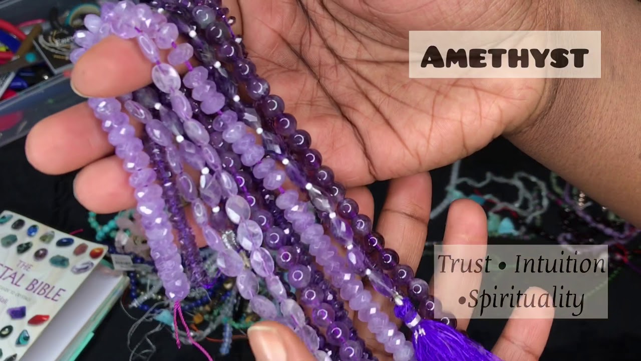 Gemstone Beads Crystal Bead Haul for Waistbeads YouTube