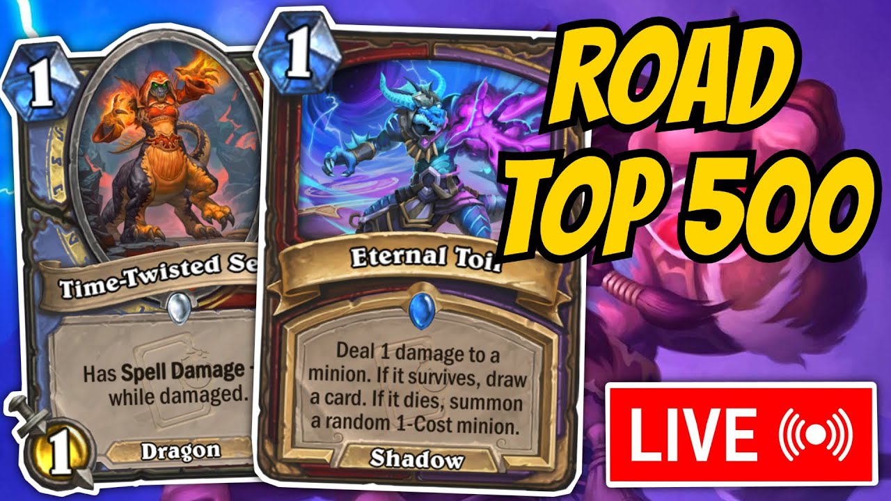 ROAD TOP 500!🔥OGGI SI FA IL C*LO A TUTTI!🔥| Hearthstone ITA