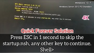 Druk 1 seconde op esc om het opstarten over te slaan. Gebruik een andere toets om door te gaan/ef...