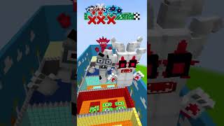 Sprunki NumberBlock vs Lava Jump Challenge 😱P.4 #minecraft #sprunki