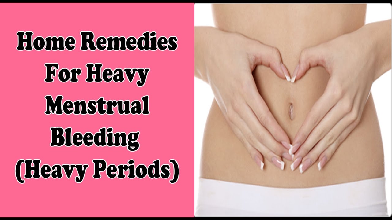 how to stop menstrual bleeding