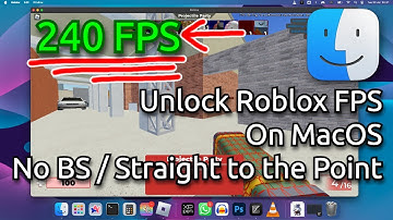(READ DESC) How to Unlock Roblox FPS on MacOS - Tutorial