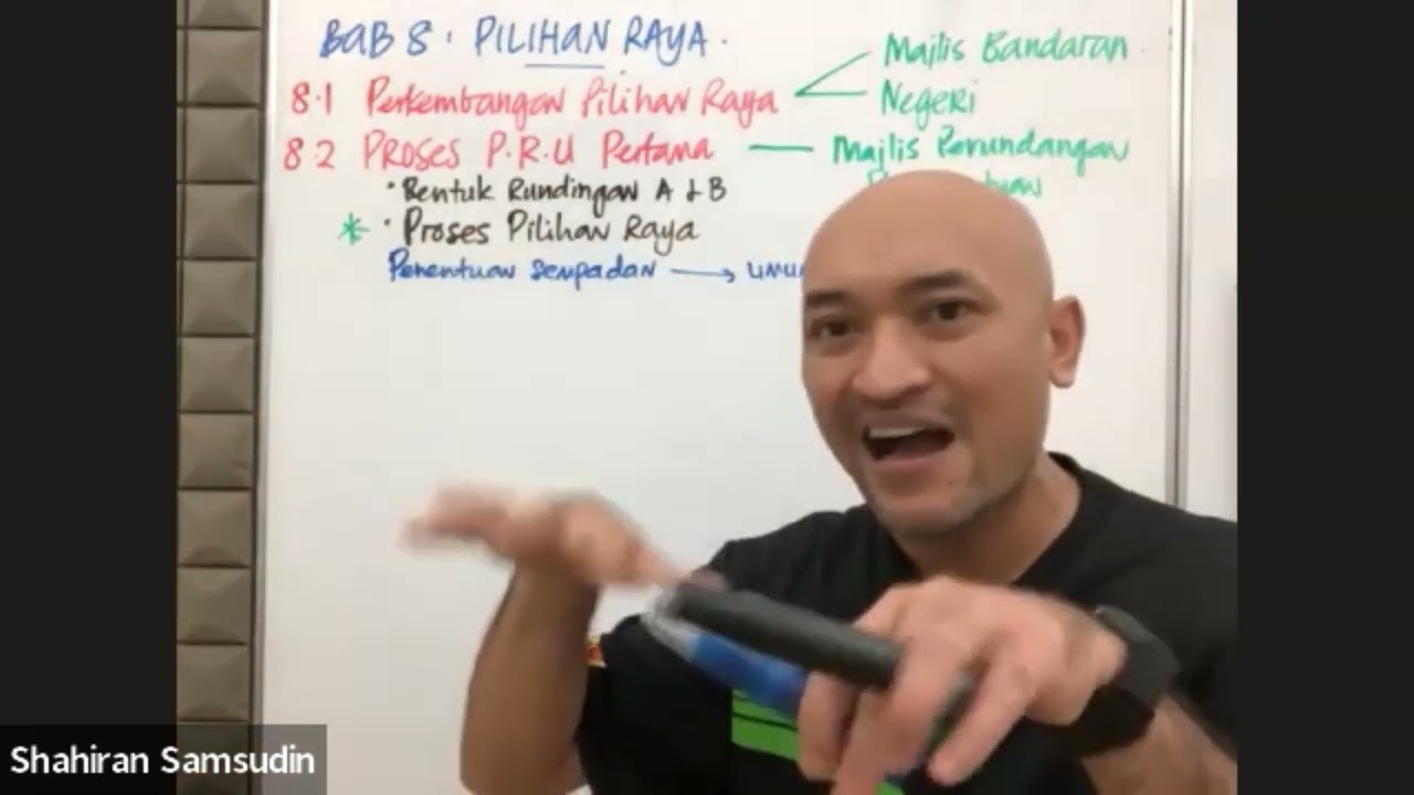 Bab 8 Sejarah Ting 4 KSSM - Pilihan Raya