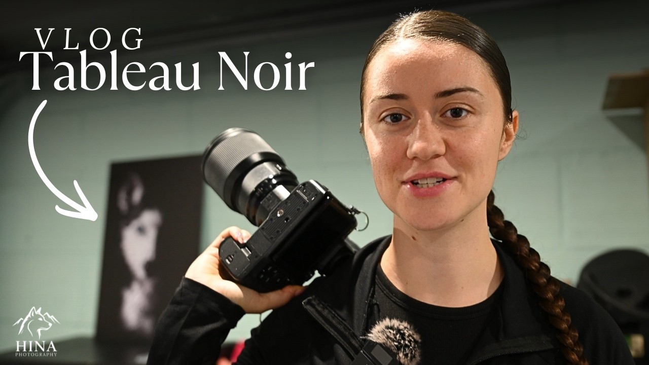 VLOG : Shooting studio fond noir avec les ambassadrices